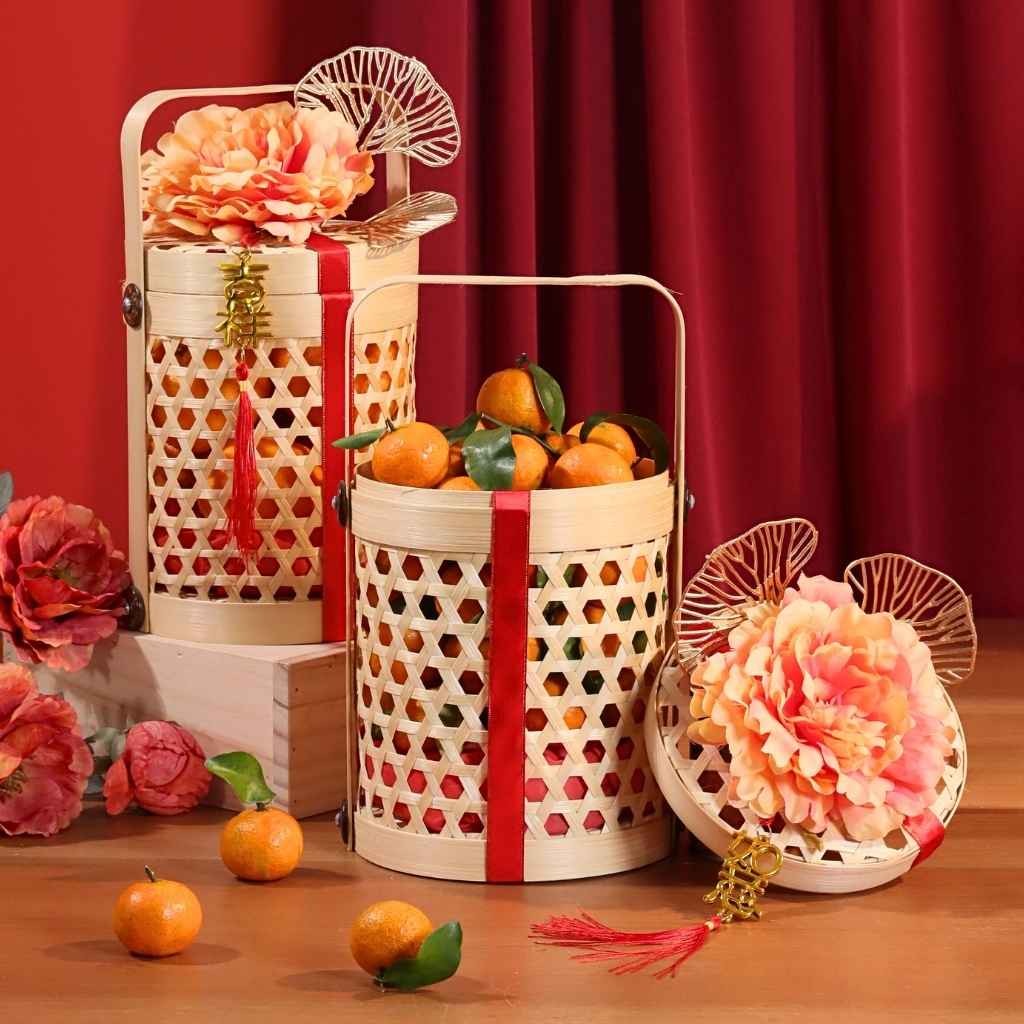 Golden Bliss - Baby Mandarin Orange Basket