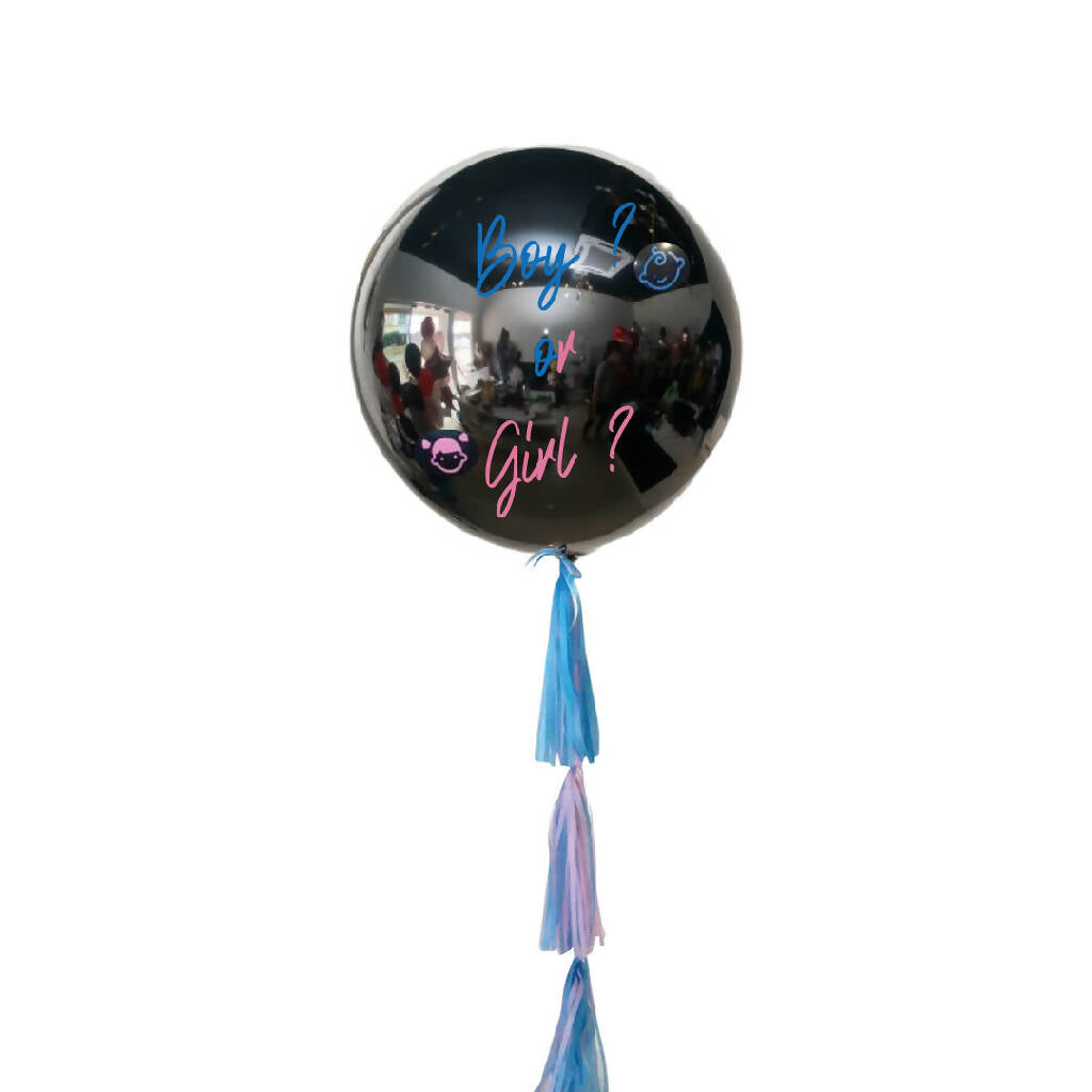 36" Gender Reveal Balloon Bunch