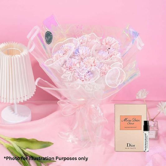 Mia Bouquet + Miss Dior ( Soap Flower)