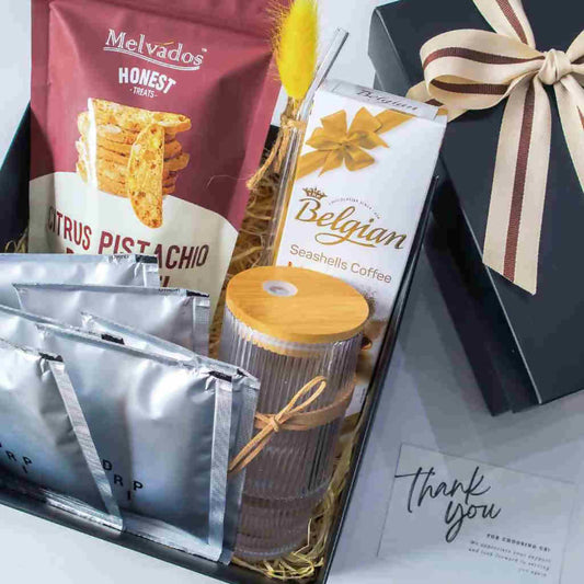 Brew & Bite- Coffee & Cookie Gift Set