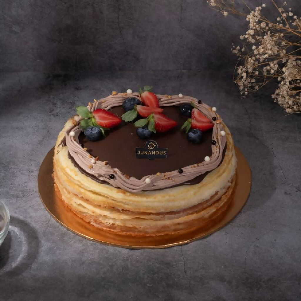 Aik Cheong Chocolate Hazelnut Crepe Cake (7)