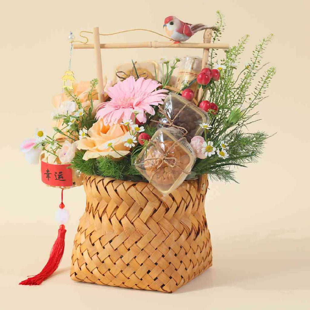 Moonlit Blooms - Mooncake Flower Basket