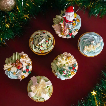 Christmas Buttercream Cupcakes (6 pcs)