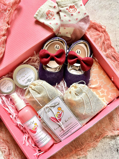 Post Natal Blue (Girl) Gift Set