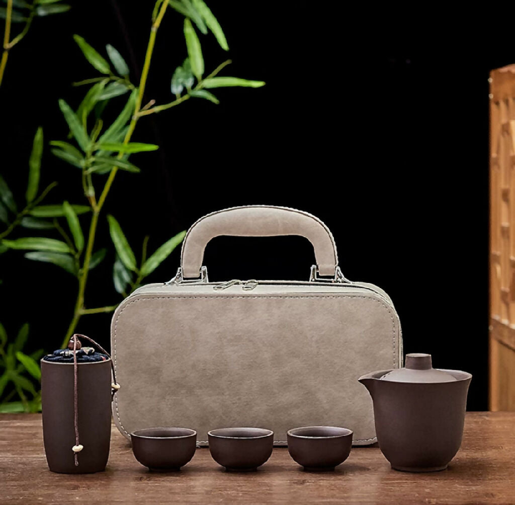 Elysian Teaware Gift Set (Beige)