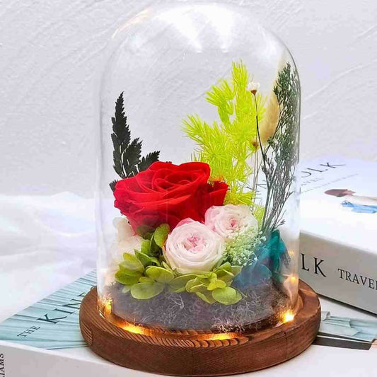 Jar of Hearts - Preserved Flower