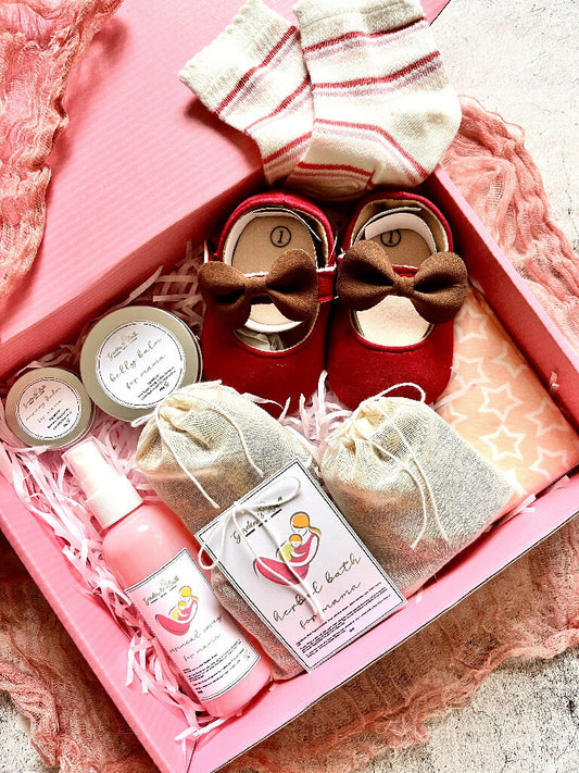 Post Natal Red Gift Set