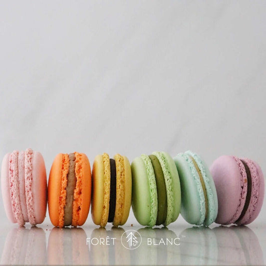 French Macaron Rainbow Pastel Set