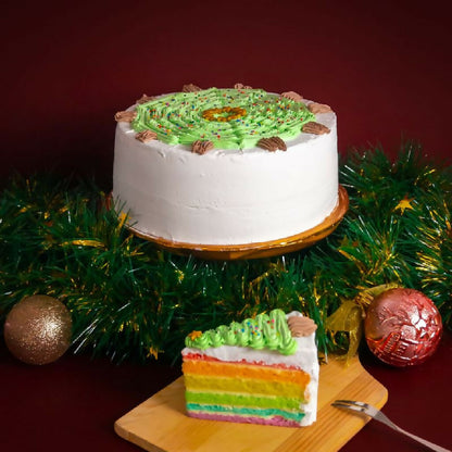 Holiday Joy Rainbow Cake (4-1)