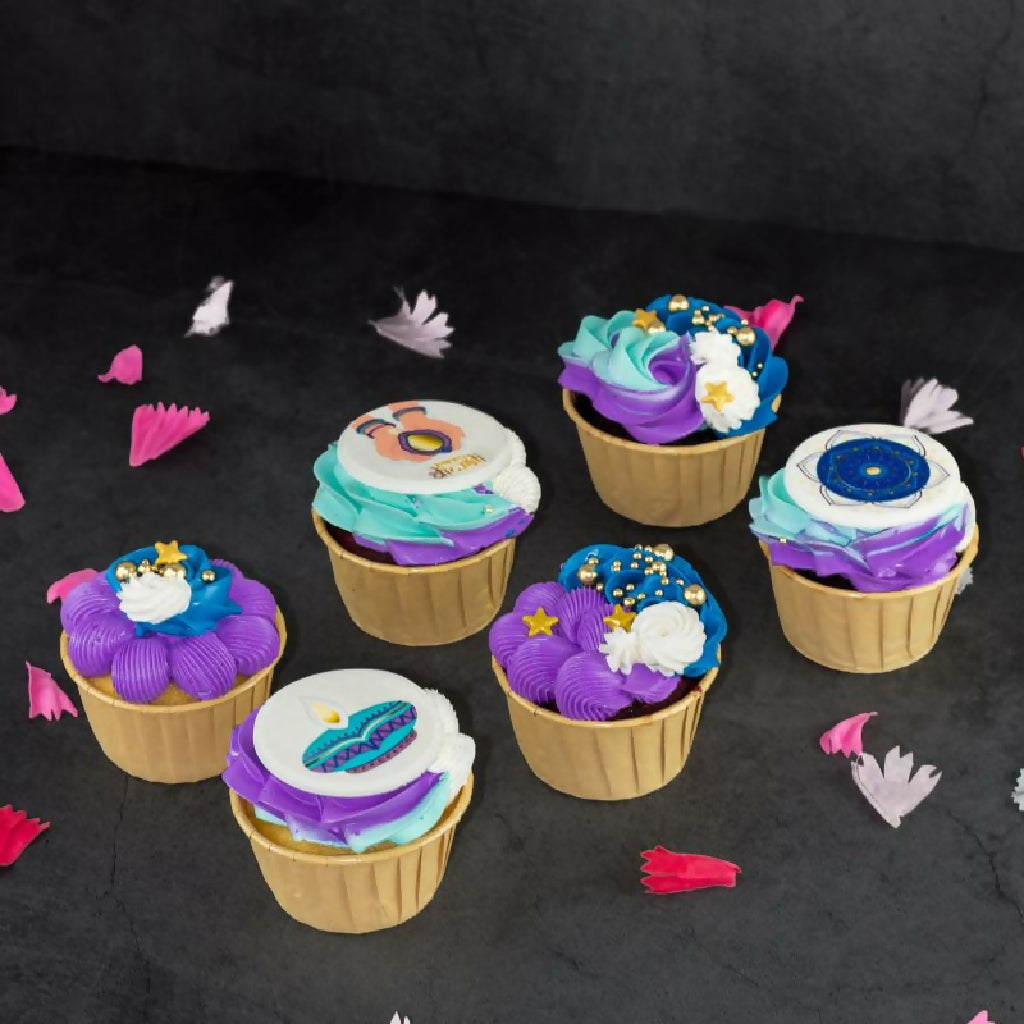 Diya Delights Cupcakes (6pcs) (1)