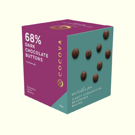 Curious 68% Dark Chocolate Buttons