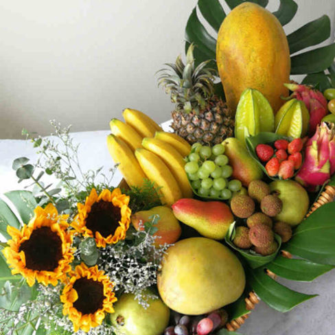 Tropical Fiesta - Fruit Basket