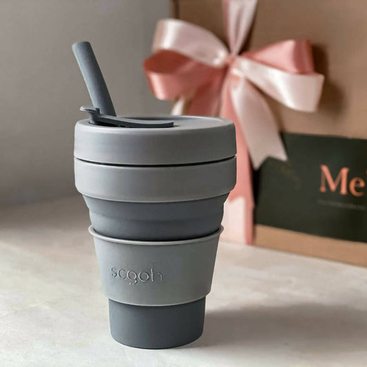 Personalized 12oz Collapsible Cup (Twin Set)