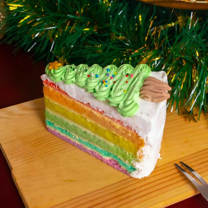 Holiday Joy Rainbow Cake (6-1)