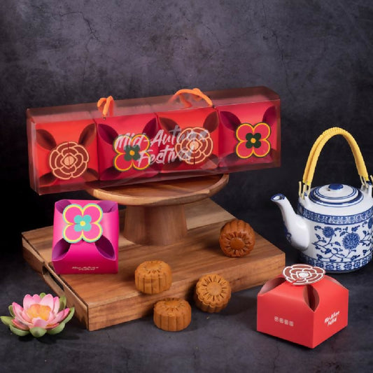 Blossom Gift Set - Traditional Mini Mooncake (4pcs)