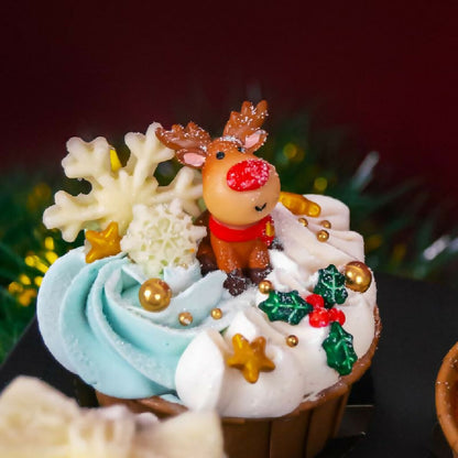 Christmas Buttercream Cupcakes (6 pcs)