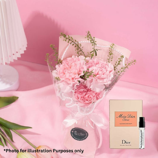 Luna Bouquet (Fresh Flower) + Miss Dior