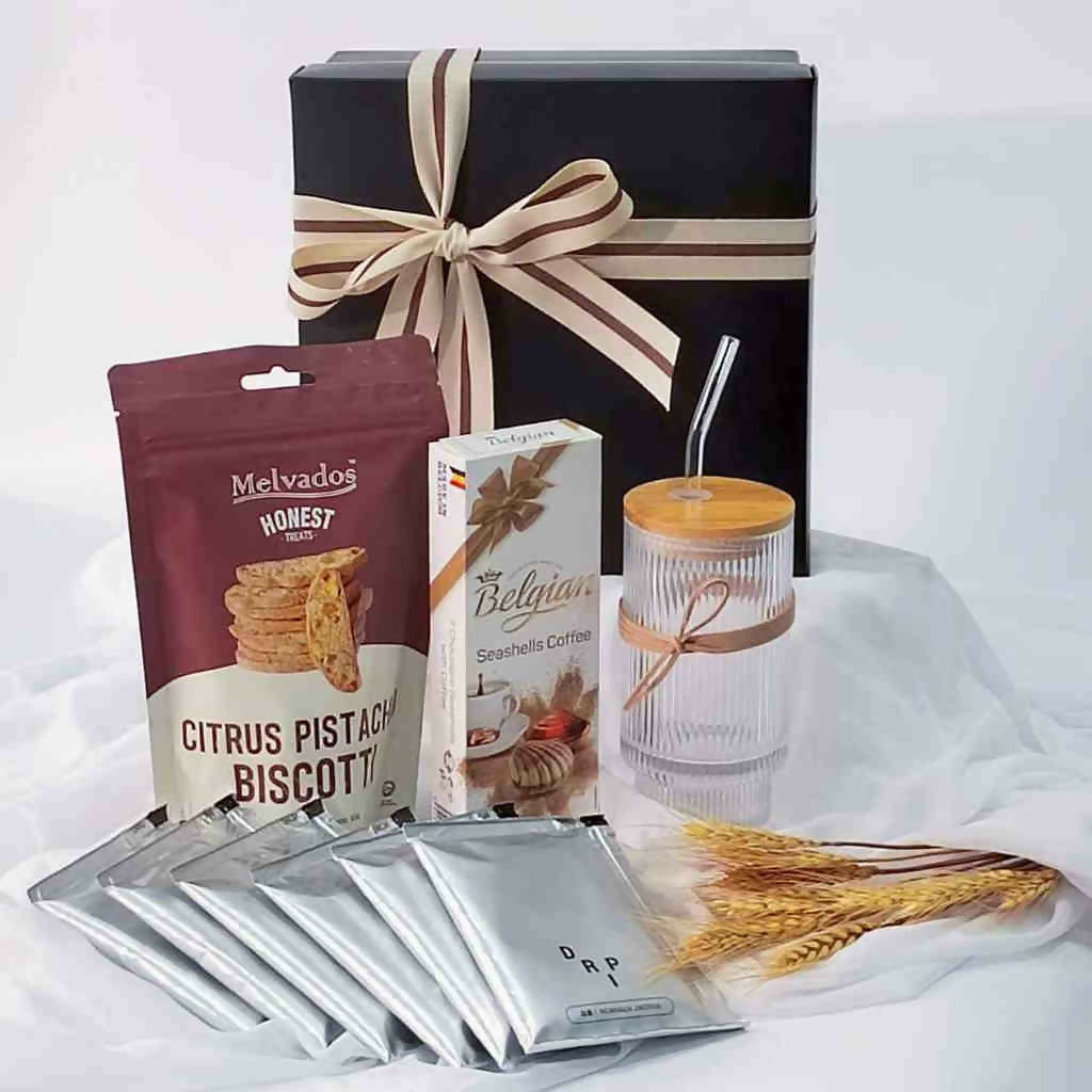 Brew & Bite- Coffee & Cookie Gift Set