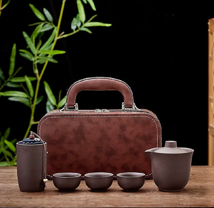 Elysian Teaware Gift Set (Brown)