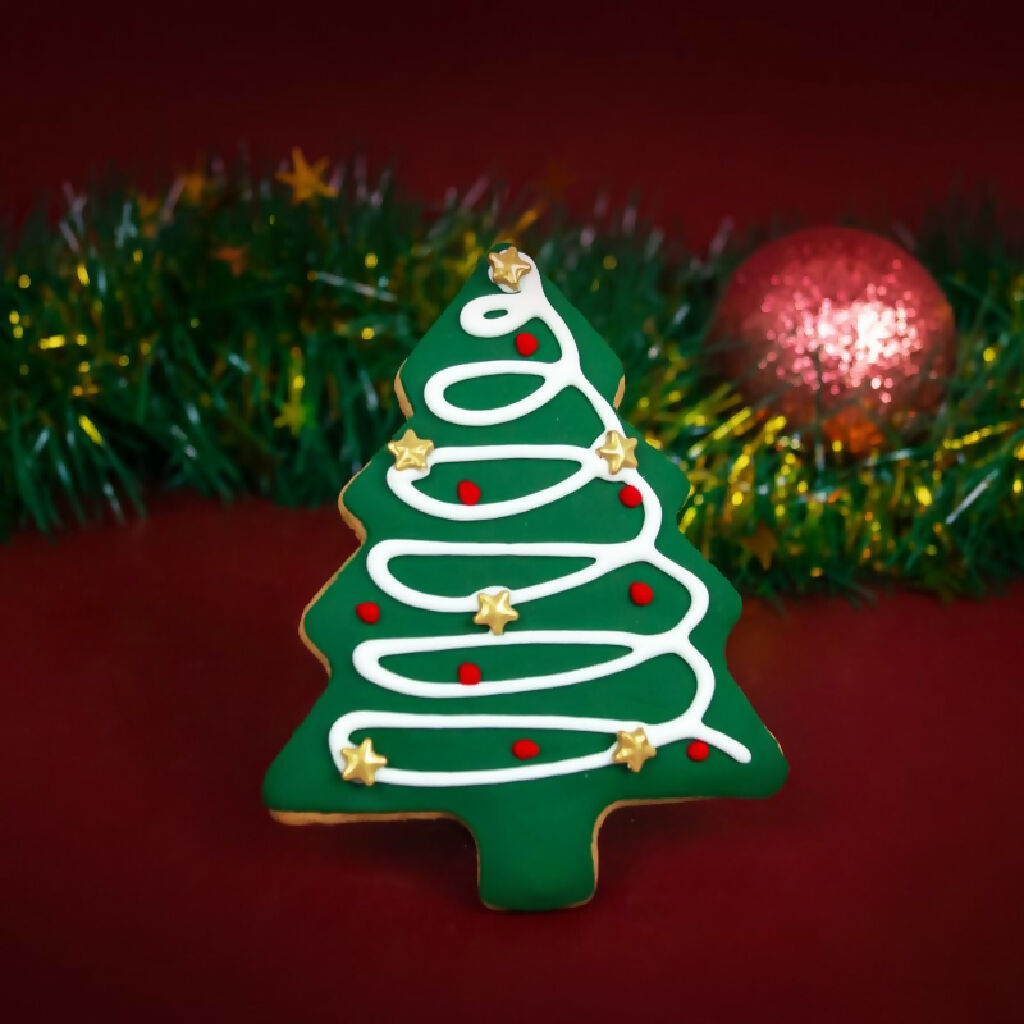 Merry Gingerbread Cookies Set - Xmas Tree-1