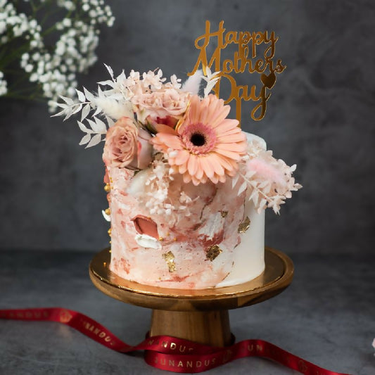 Antique Bloom Designer Cake (One Day Advance)