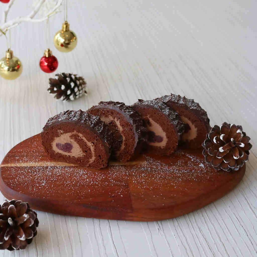 Christmas Log Cake