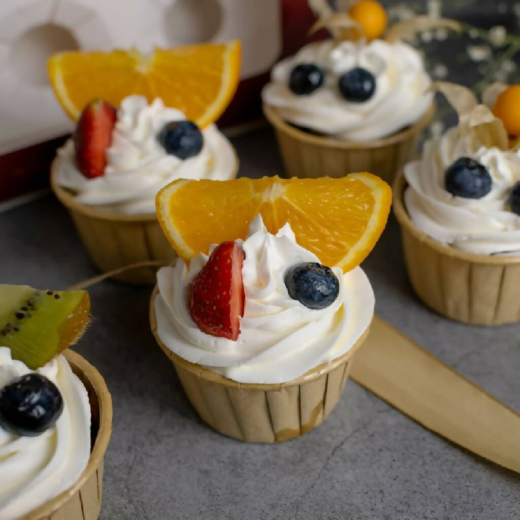 Tropical Fruits Cupcakes