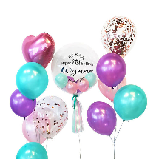 Greyson Bubble Balloon Bunch