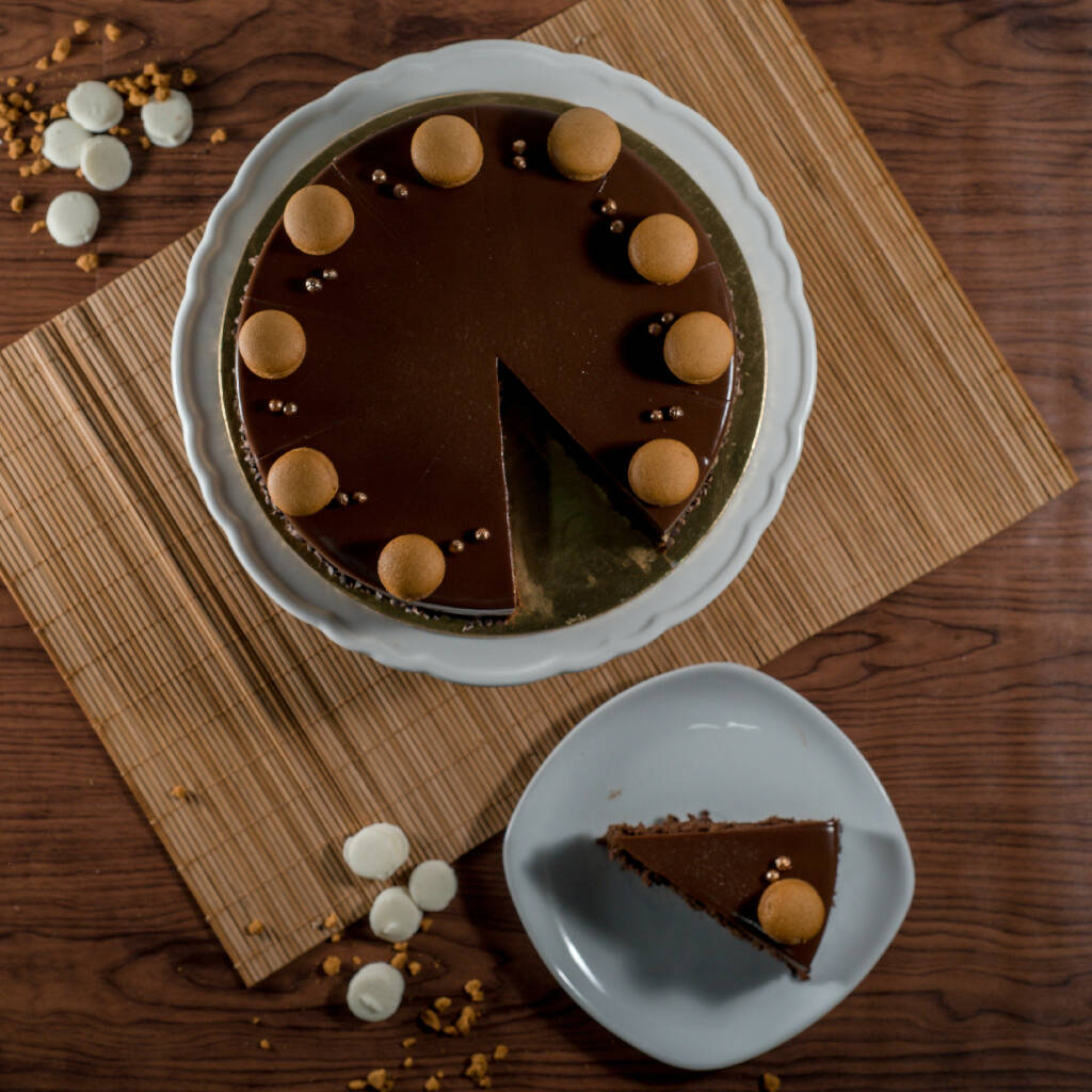 Callebaut Chocolate Cake