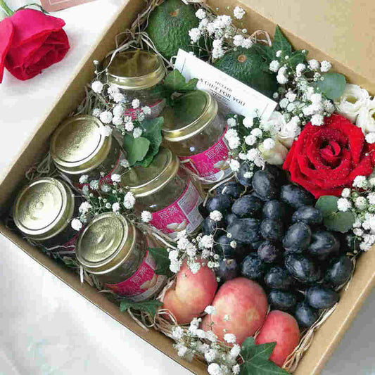 Happy Bowz-Enchanted Forest Rose Fruit Box