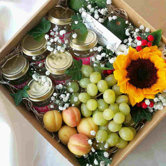 Happy Bowz-Enchanted Forest Sunflower Fruit Box