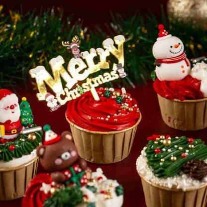 Xmas Surprise Cupcakes (6 pcs)