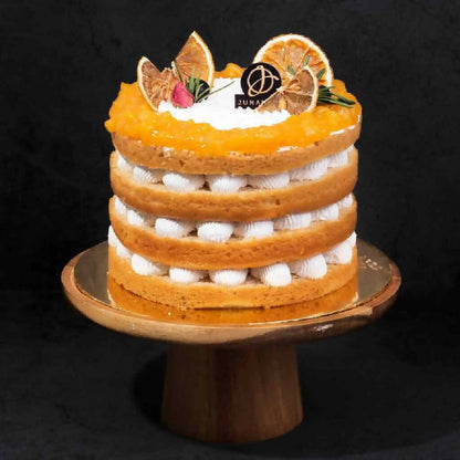 Mango Passion Vegan Naked Cake