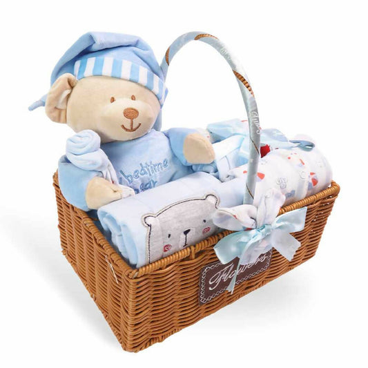 Happy Bowz_Little Dreamy Bear Baby Basket