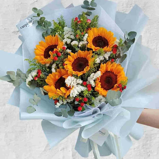 Sweet Sunrise - Sunflower Bouquet
