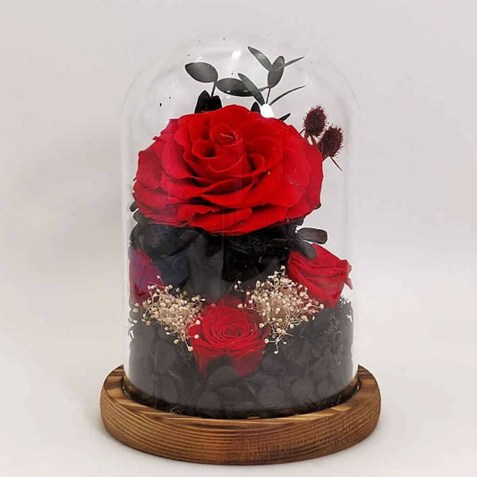 Rose Of My Heart - Preserved Flower Jar