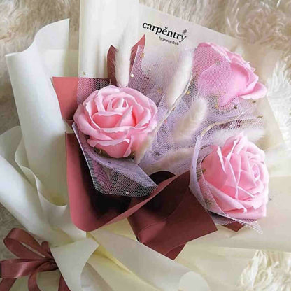 Pretty In Pink - Scented Soap Bouquet