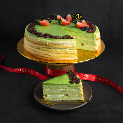 Green Tea Crepe Cake