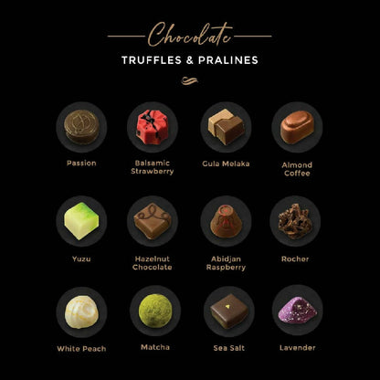 Chocolate Truffles & Pralines (12 pcs)