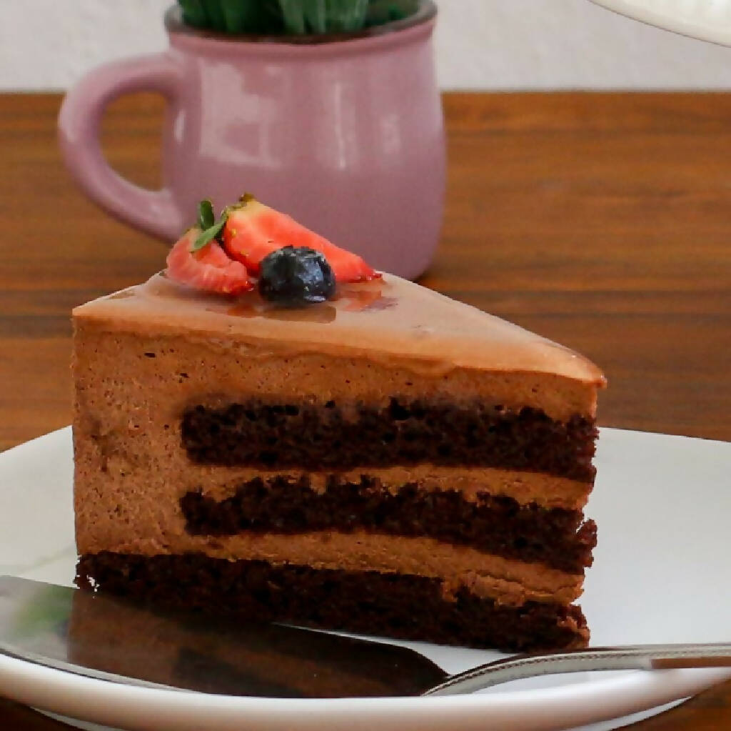 Belgian Chocolate Mousse Cake