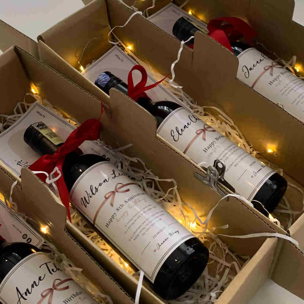 Le Wine - Customised Mini Red Wine Gift Set