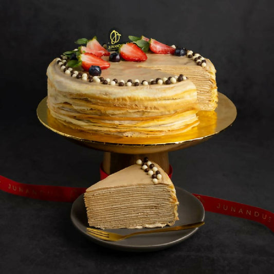 Espresso Macchiato Crepe Cake