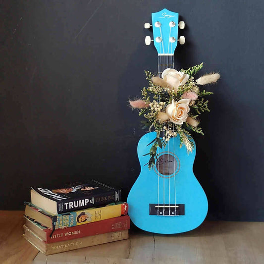 Smiger UK-21 Soprano Ukulele W/Bag (Blue)